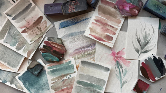 #tracibautistaCOLOR LIVE Studio updates, AI inspiration, and paint swatching the Beachcomber Collection