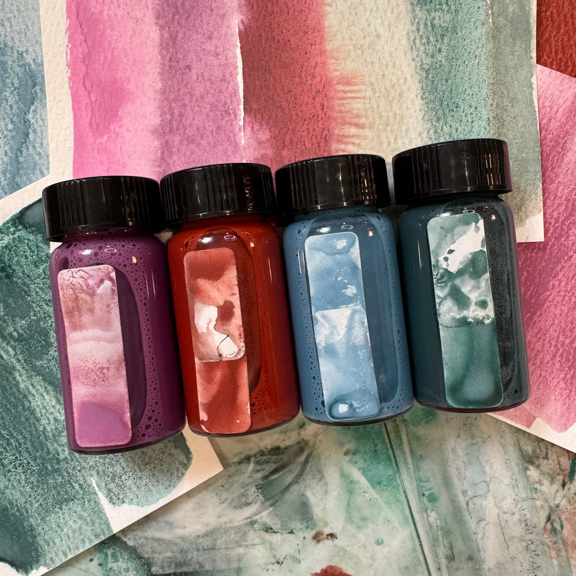 #tracibautistaCOLOR VELVET & VERDIGRIS INK collection