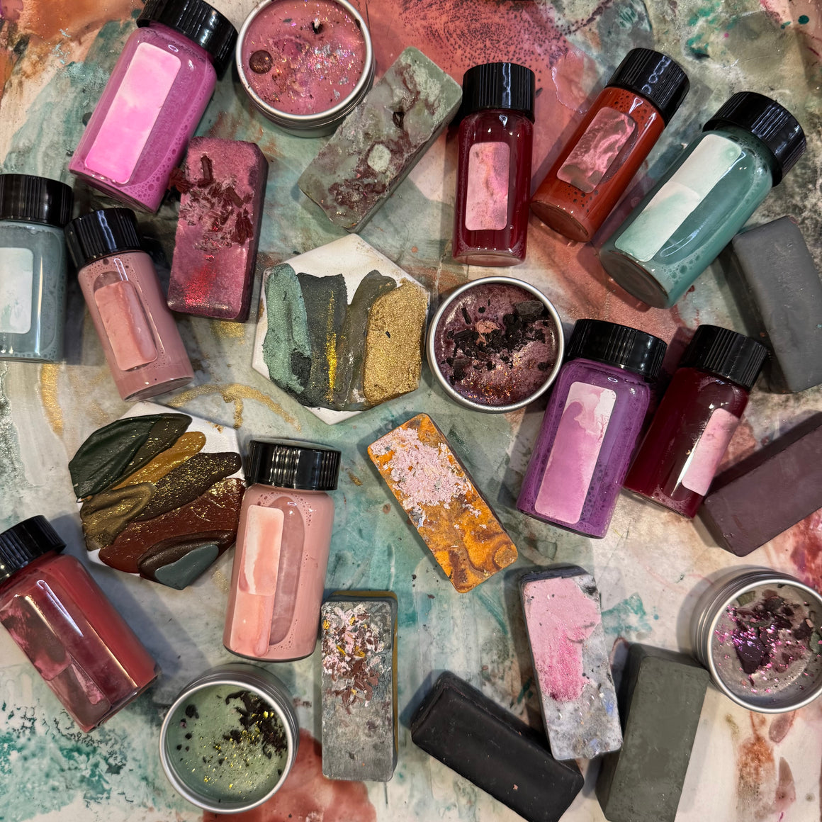 #tracibautistaCOLOR ~ PAINT + SWATCH Artisan Mystery Box