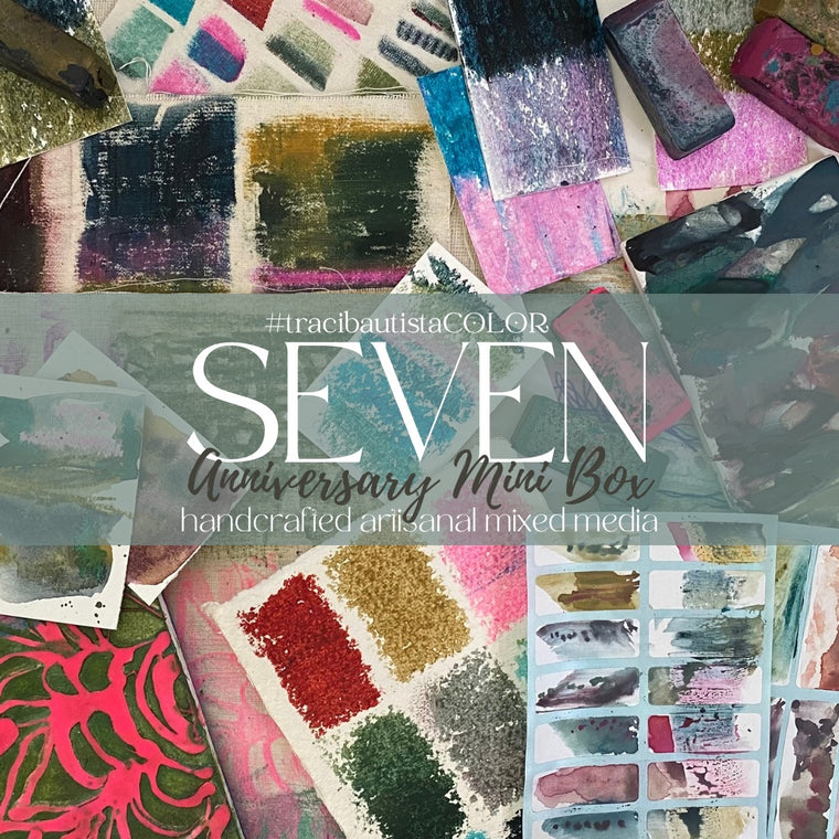 #tracibautistaCOLOR ~ SEVEN anniversary mini box