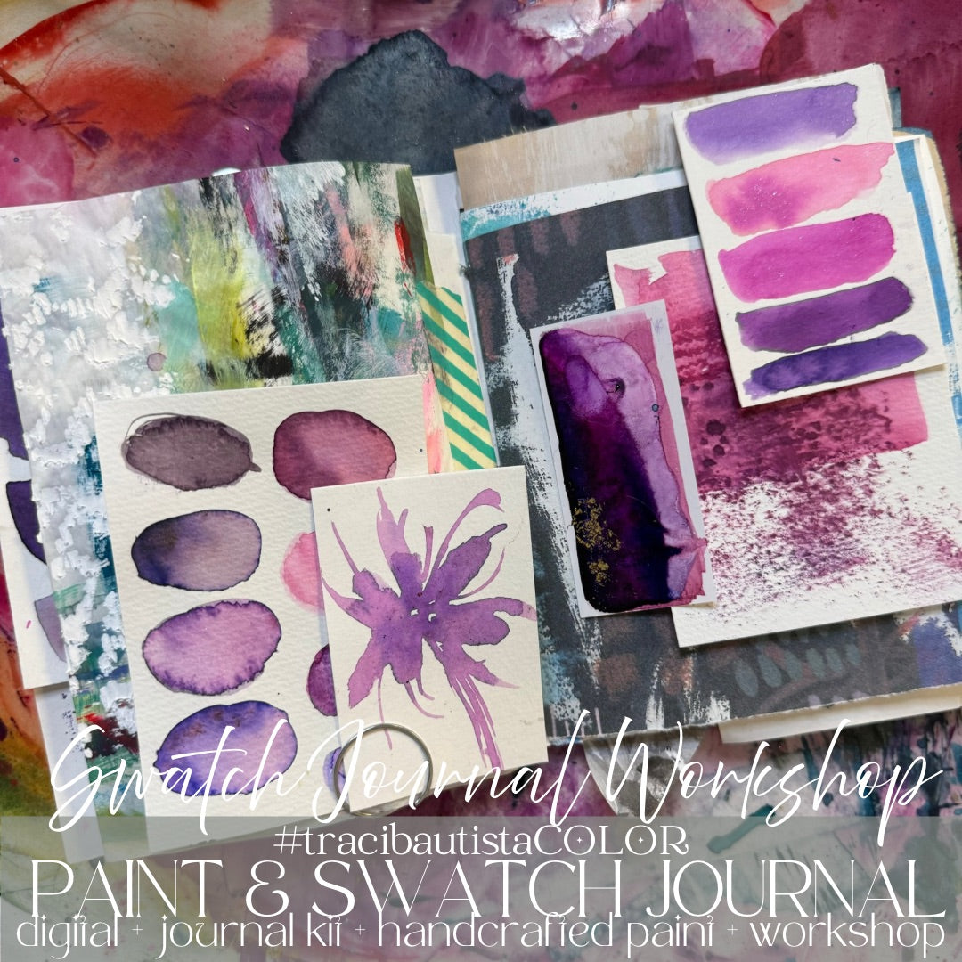 PAINT & SWATCH journal Experience {digital + paint}