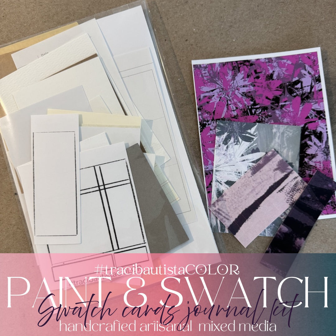 PAINT & SWATCH journal Experience: Swatch Cards Journal Kit + Workshop