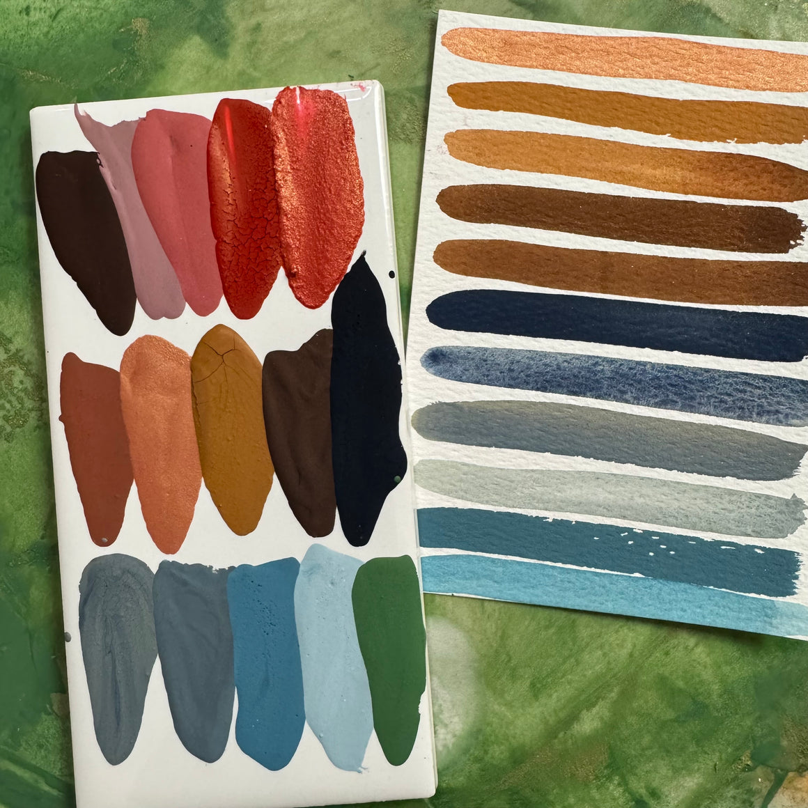 #tracibautistaCOLOR EIGHT collection: WOVEN HERstories XL watercolor tile