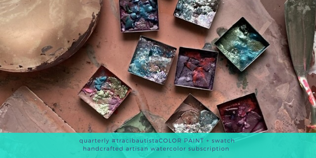 #tracibautistaCOLOR {ARTISANAL} watermedia PLAYbox 2025 quarterly subscription {4-payment}