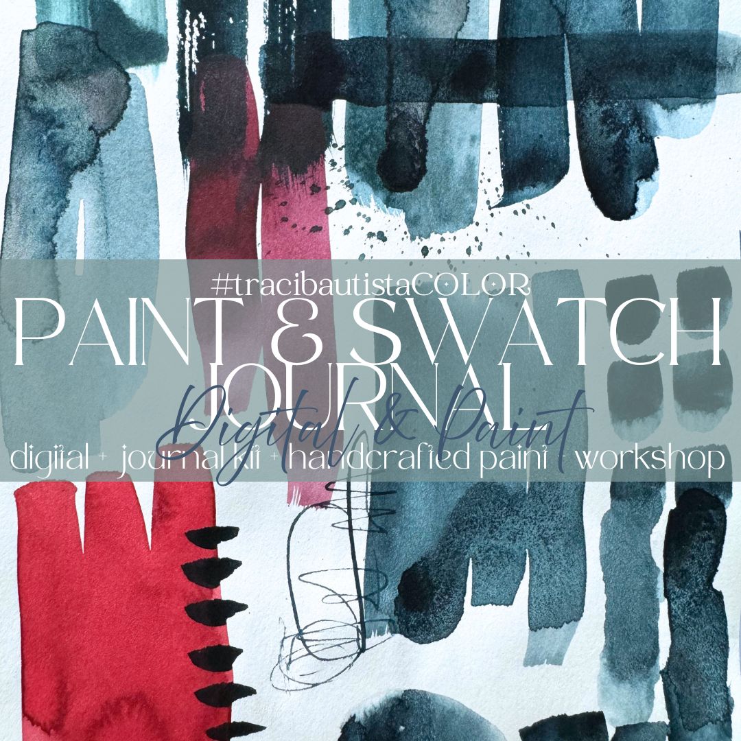 PAINT & SWATCH journal Experience {digital + paint}