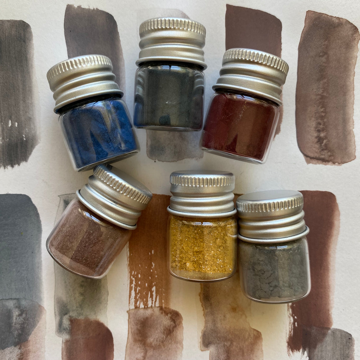 SHADES of LOVE hand-mixed #tracibautistaCOLOR pigment kit + paint making workshop