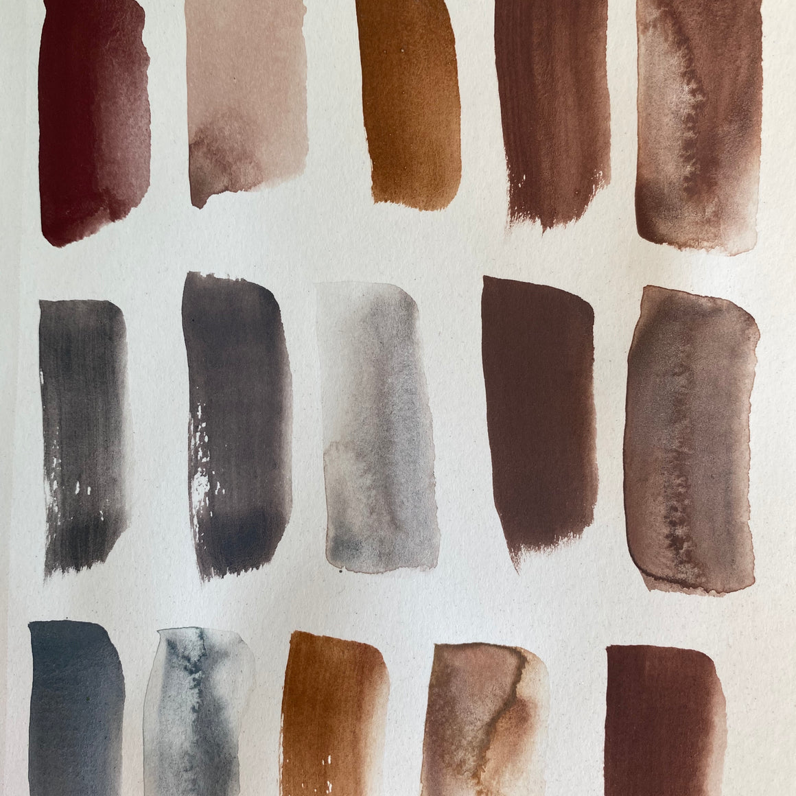 SHADES of LOVE hand-mixed #tracibautistaCOLOR pigment kit + paint making workshop