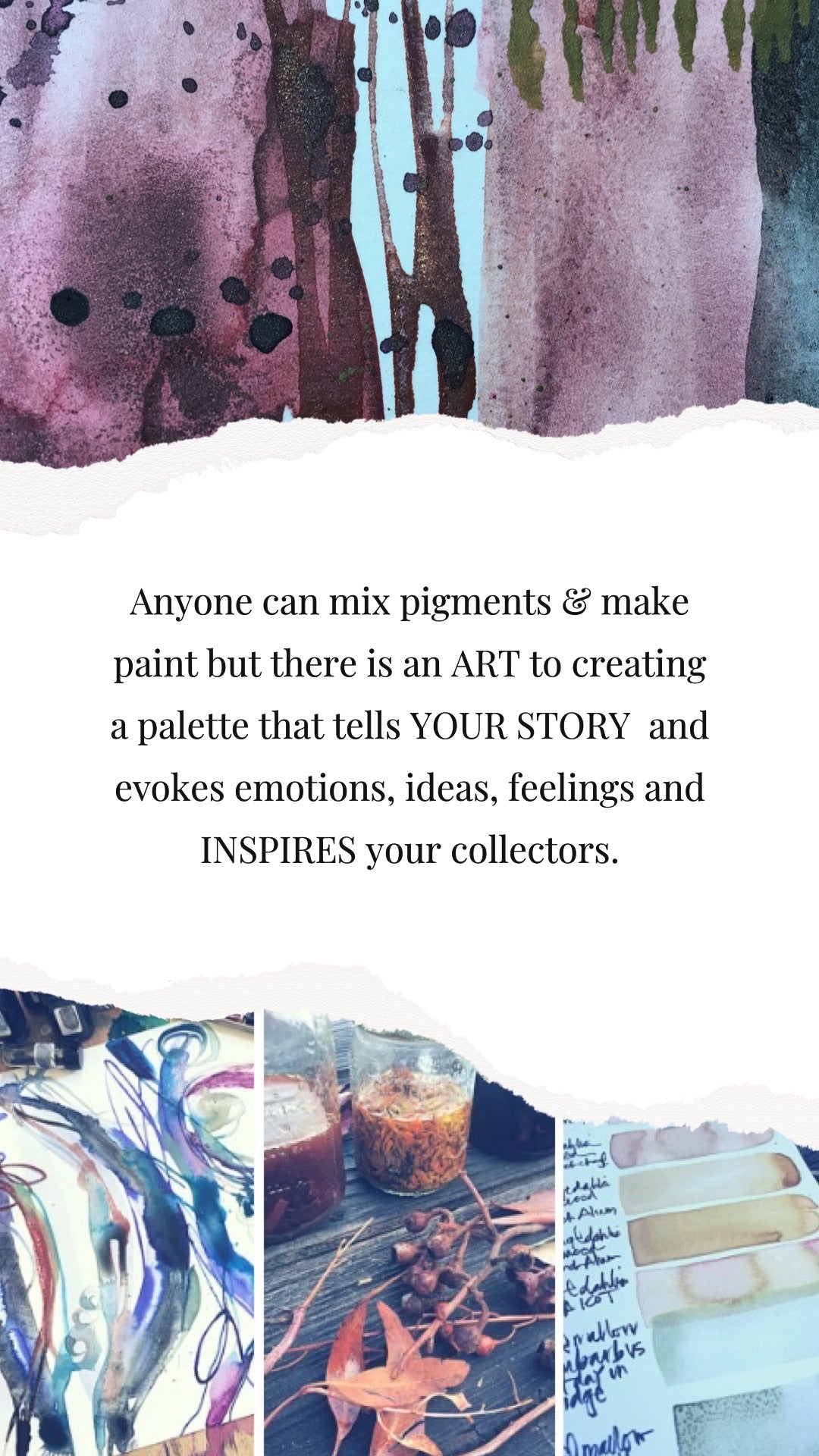 PIGMENT TO PAINT virtual retreat + online program {2-payment}