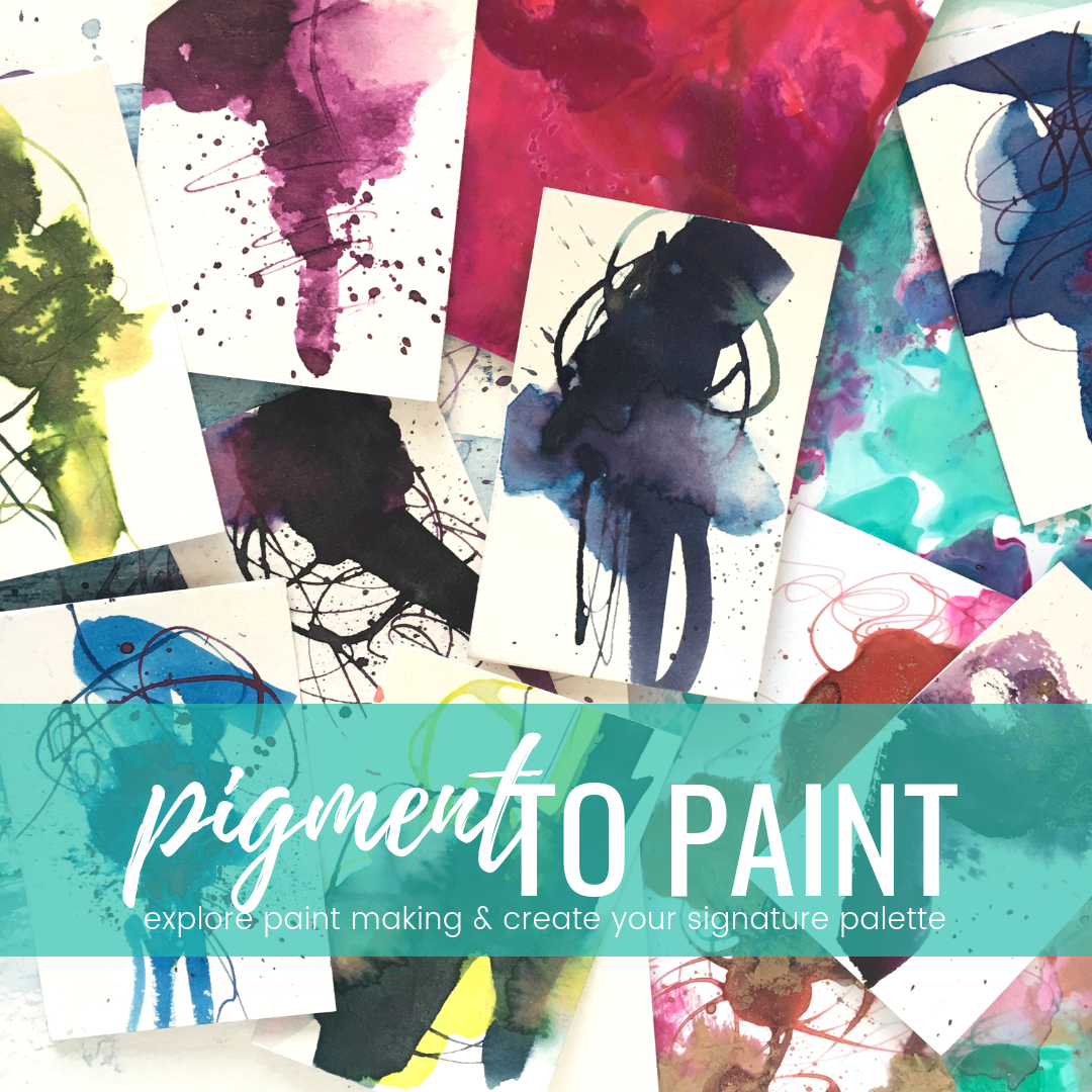 PIGMENT TO PAINT virtual retreat + online program {2-payment}